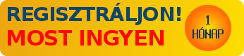 Ingyen 1 hónap, ha most regisztrál!